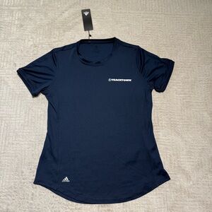 NWT Adidas Athletic Shirt Women’s Medium Navy Blue T-Shirt